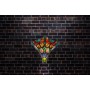 Wall Light Viro Buttefly Multicolour Iron 60 W 37 x 30 x 16 cm