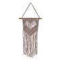 Hanging decoration DKD Home Decor Purple Light brown Bamboo