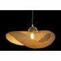 Suspension DKD Home Decor Marron Bambou 40 W Chapeau 220 V 70 x 34 x 20 cm