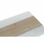 Planche à découper DKD Home Decor Blanc Naturel Bambou Marbre Plastique Rectangulaire 38 x 18 x 1 cm