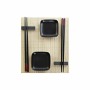 Set de sushi DKD Home Decor Noir Naturel Métal Bambou Grès Oriental 30 x 40 cm 27,8 x 17,8 x 3 cm (7 Pièces) (27,8 x 17,8 x 3 cm