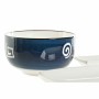 Set de sushi DKD Home Decor 33,5 x 34,5 x 9 cm Porcelaine Blanc Blue marine Oriental (33,5 x 34,5 x 9 cm)