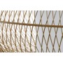 Ceiling Light DKD Home Decor White Natural Bamboo 40 W 83 x 83 x 40 cm