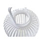 Lantern DKD Home Decor Crystal White Bamboo (28 x 28 x 47 cm)