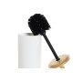 Brosse de salle de wc DKD Home Decor 10 x 10 x 38 cm Naturel Blanc Grès