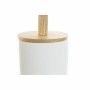 Brosse de salle de wc DKD Home Decor 10 x 10 x 38 cm Naturel Blanc Grès