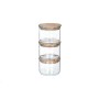 Set de 3 Boites DKD Home Decor 10 x 10 x 7,5 cm