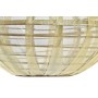 Ceiling Light DKD Home Decor Natural Golden Brown Bamboo 50 W (42 x 42 x 26 cm)