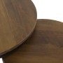 Set of 2 tables Versa Metal MDF Wood 60 x 45 x 60 cm (2 Units)