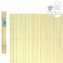 Palissade de Jardin Beige PVC 1 x 300 x 100 cm