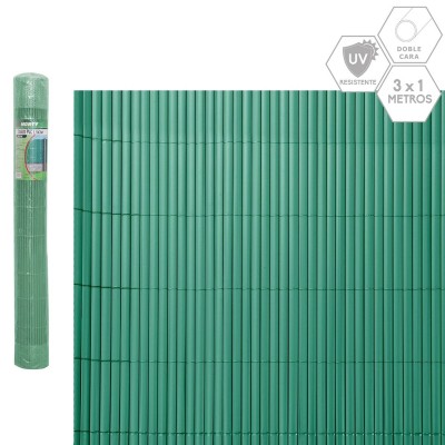 Palissade de Jardin Vert PVC 1 x 300 x 100 cm