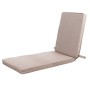 Cushion for lounger Beige 190 x 55 x 4 cm