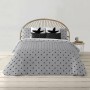 Housse de Couette Decolores Galilea Gris 175 Fils 140 x 200 cm Goulot de bouteille