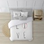 Housse de Couette Decolores Love Multicouleur 175 Fils 200 x 200 cm Goulot de bouteille