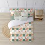 Housse de Couette Decolores Chloe 4 Multicouleur 175 Fils 200 x 200 cm Goulot de bouteille