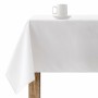 Stain-proof resined tablecloth Belum Liso White 140 x 140 cm