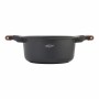 Casserole avec Couvercle Oroley Nature Bois 24 cm Aluminium fondu