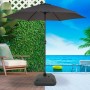 Base for beach umbrella Aktive Black Plastic 35 x 13 x 35 cm