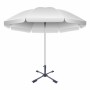 Base for beach umbrella Aktive 86 x 34 x 86 cm Black Metal (2 Units)