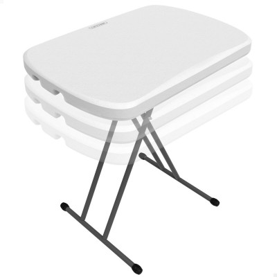 Picnic table Lifetime White Steel HDPE 66 x 71 x 46 cm