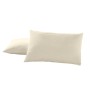 Pillowcase Alexandra House Living Cream 50 x 80 cm (2 Units)