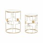 Set of 2 small tables DKD Home Decor Golden 40 x 40 x 54,5 cm