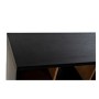 Buffet DKD Home Decor Alvin Noir Naturel Fer Frêne 160 x 40 x 75 cm