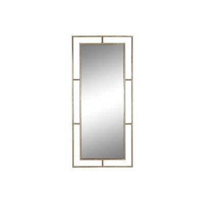Wall mirror Home ESPRIT Golden Crystal Iron Modern 96 x 5 x 208 cm