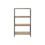 Shelves Home ESPRIT Black Metal Fibre 50 x 25 x 88 cm