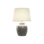 Desk lamp Home ESPRIT White Beige Ceramic 50 W 220 V 43,5 x 43,5 x 61 cm