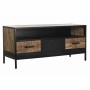 TV furniture DKD Home Decor Brown Black 125 x 40 x 55 cm