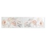 Painting DKD Home Decor 120 x 3 x 60 cm Flowers Shabby Chic (2 Units)