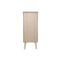 Chest of drawers DKD Home Decor Golden Light brown Wood Paolownia wood MDF Wood Scandi 45 x 40 x 100 cm 42 x 40 x 100 cm