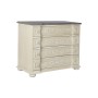 Chest of drawers DKD Home Decor 100 x 50 x 83,5 cm Grey Beige Dark grey Mango wood MDF Wood