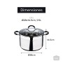 Cuisinière à cuisson lente Masterpro bgmp-1506 ø 28 cm (9,5 L)