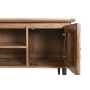 TV furniture DKD Home Decor Natural Metal Mango wood 140 x 40 x 55 cm