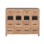 Chest of drawers Home ESPRIT Black Natural Metal Fir Cottage 110 x 40 x 92,5 cm