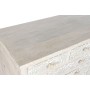 Chest of drawers Home ESPRIT White Natural Mango wood MDF Wood 145 x 41 x 75 cm