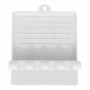 Support pour Ustensiles de Cuisine Quttin Blanc 14 x 12,5 cm (48 Unités)