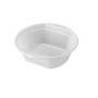 Set of reusable bowls Algon 500 ml White Plastic 6 Pieces (36 Units)