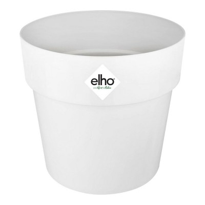 Plant pot Elho White Plastic Circular Ø 35 cm Ø 35 x 32 cm