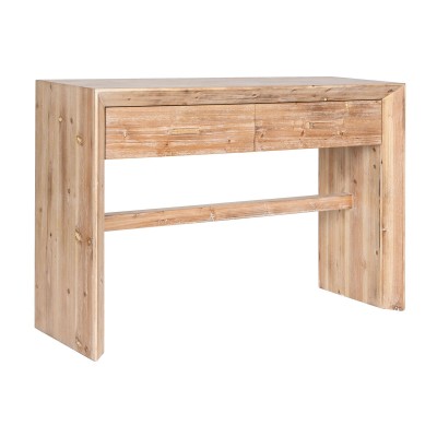 Console Home ESPRIT Jaune Sapin Bois MDF 120 x 40 x 80 cm