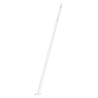 Base pour parapluie Blanc Acier Corde 4,5 x 4,5 x 250 cm
