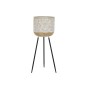 Cache-pot DKD Home Decor Blanc Bicolore Métal 31 x 31 x 86 cm (2 Unités)