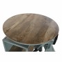 Table DKD Home Decor Bleu Marron Vert Fer Bois de manguier 116 x 72 x 110 cm