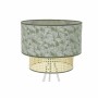 Floor Lamp DKD Home Decor Metal Polyester White Green 220 V 50 W (40 x 40 x 129 cm)