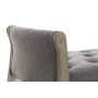 Banquette DKD Home Decor Gris Naturel Bois d'hévéa 65 x 46 x 60 cm