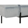 Canapé chaise longue DKD Home Decor Noir Bleu ciel Métal 140 x 59 x 42 cm