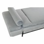 Canapé chaise longue DKD Home Decor Noir Bleu ciel Métal 140 x 59 x 42 cm