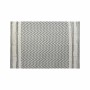 Tapis DKD Home Decor Noir Zigzag Blanc (120 x 180 x 0,7 cm)